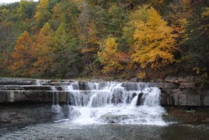 Taughannock Falls State Park by the road
